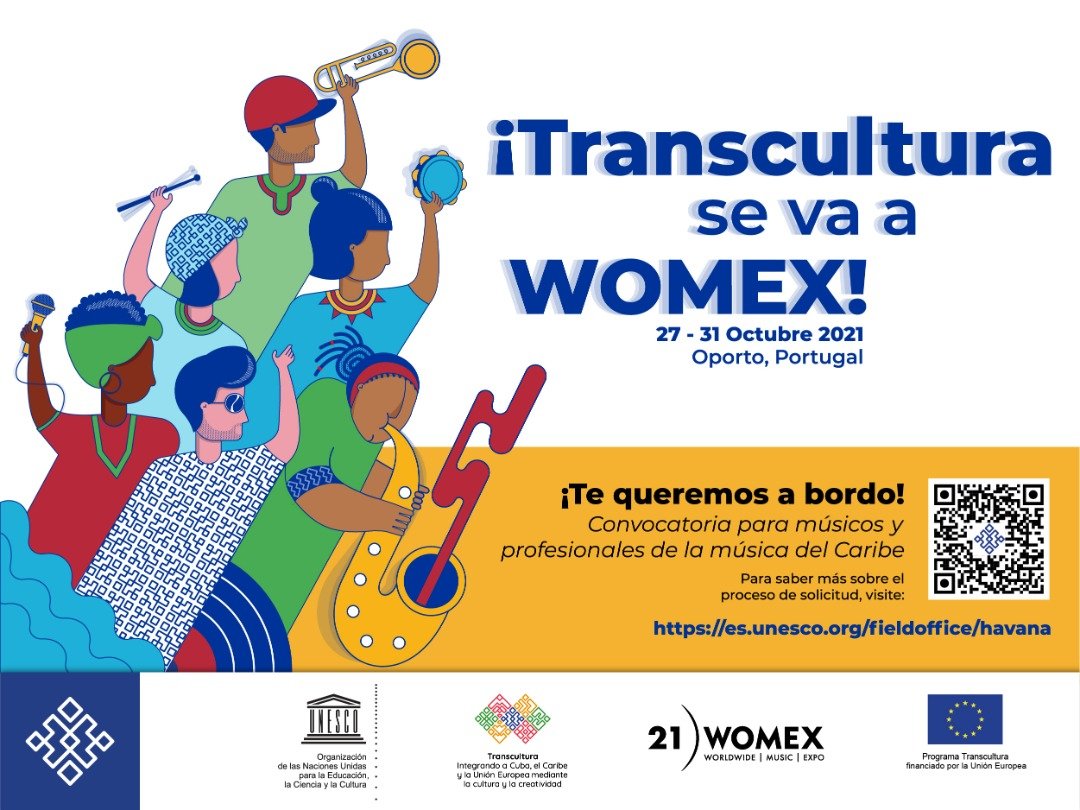 UE-UNESCO – Abierta convocatoria para participar en WOMEX a través de programa Transcultura